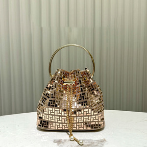 Il nuovo temperamento da donna alla moda che tiene la borsa e la borsa per banchetti lucida per la cena possono essere borse firmate a tracolla monospalla di lusso - Product Image 1