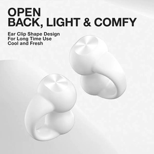 Auricolari Wireless Open-ear con Clip Apt-X HD, Bass Boost, Cuffie da Gaming a Bassa Latenza con Custodia di Ricarica Digitale - Product Image 2