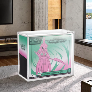 Espositore acrilico moderno eco-friendly per Pokémon Elite Trainer Box rettangolo lucidato per regalo di stoccaggio di cartone di plastica - Product Image 5