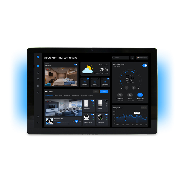 Android Tablet Wall Mount Smart Home Control Panel 10.1" RK3566 4+64GB POE ZigBee NFC Hotel Tablet Home Assistant