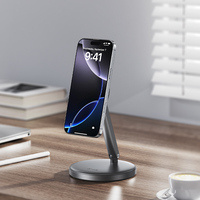 Penyangga Ponsel Aluminium Premium Feixiang X96 Rotasi Ganda Sudut Dapat Disesuaikan untuk Meja Kantor untuk Ponsel