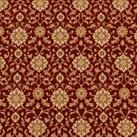 Moquette murale à mur pour église, rouge, à motifs, en nylon Axminster 12 mm, sur mesure pour projet