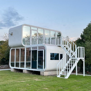 Petite maison préfabriquée Apple Cabin New Design Trend | Pod mobile avec salle <span class=keywords><strong>de</strong></span> bain préinstallée pour <span class=keywords><strong>la</strong></span> vie moderne - Product Image 1