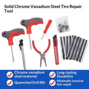 Kit de Emergencia <span class=keywords><strong>para</strong></span> Neumáticos de Motocicleta y Coche Eléctrico HF-BTGJ-02, 34 Piezas, Venta Caliente Transfronteriza - Product Image 2