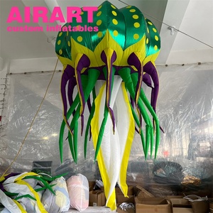 โอเชี่ยนปาร์ตี้ประดิษฐ์ปลาเยลลี่แขวนเครื่องประดับแมงกะพรุน<span class=keywords><strong>สี</strong></span><span class=keywords><strong>ขาว</strong></span>พอง - Product Image 2