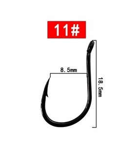 Hameçons métalliques robustes pour la pêche en mer au bar et à la truite, accessoires de pêche en bateau pour la pêche en rivière au requin, au sturgeon et au thon - Product Image 4