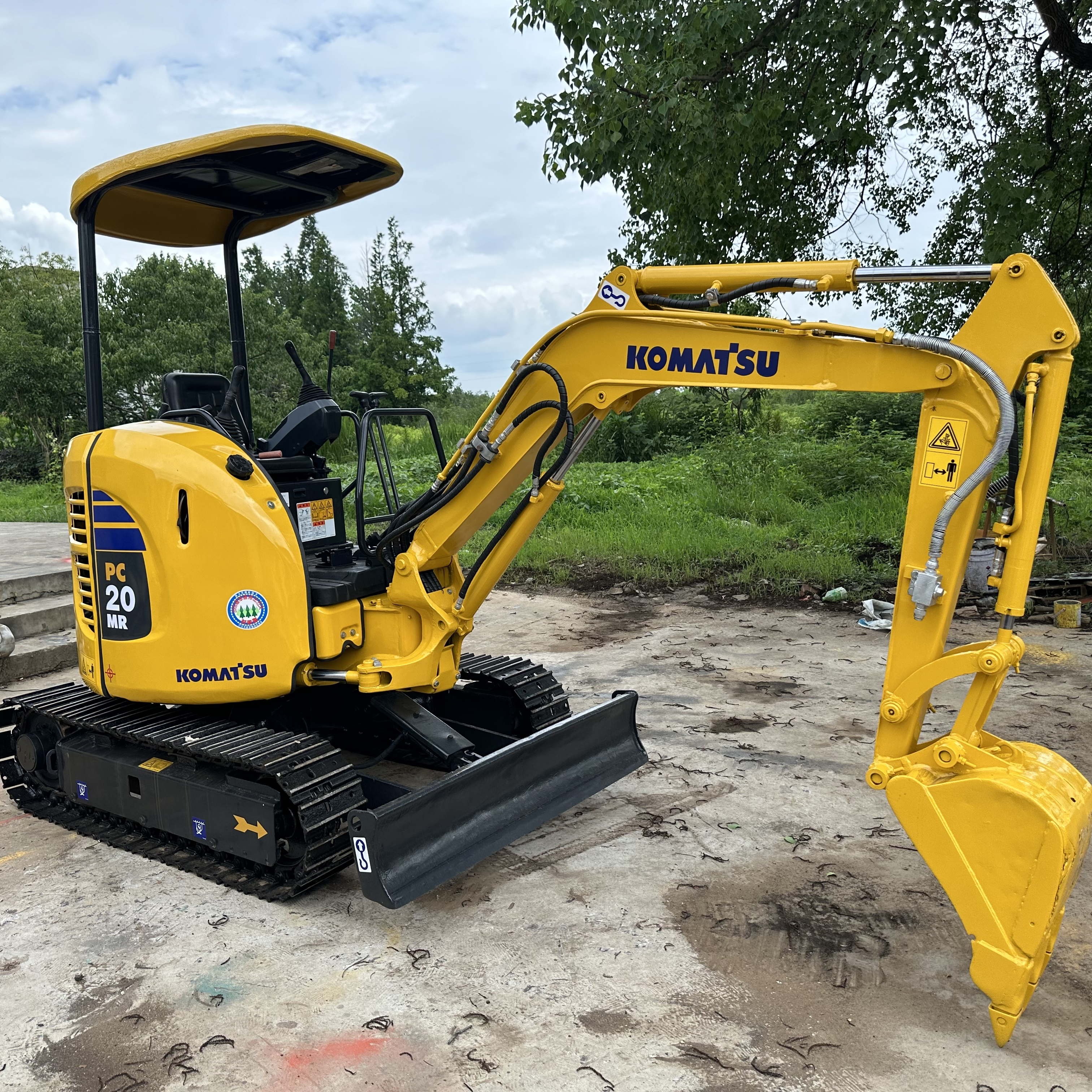 100% оригинальное Отличное состояние komatsu б/у экскаватор в uae PC20 мини-техника 1 тонна б/у мини-экскаватор pc 30 35 40 55 60