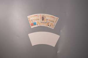 Hojas de Papel Recubierto de PE/PLA Impresas Personalizadas de Primera Calidad para la Fabricación de Vasos Desechables - Product Image 2