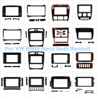 Kit professionnel de vente en gros pour cadre d'autoradio, écran DVD, garniture de tableau de bord et support DIN pour VW, BMW, Benz, Audi, Renault