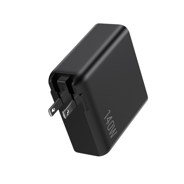 US 140W Quick Charge GAN Wall Charger Smart Universal USB Travel Adapter 140W Output UK EU AU KR Custom Logo