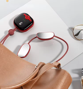 Venta caliente Smart Vibration <span class=keywords><strong>Mini</strong></span> Masajeador Collar portátil Colgante Masajeador de cuello eléctrico - Product Image 6