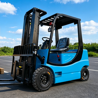 Chariot élévateur électrique de qualité supérieure, capacité 2,5 tonnes, 3 tonnes, chariot d'entrepôt, véhicule de levage alimenté par batterie au lithium 48V 80V