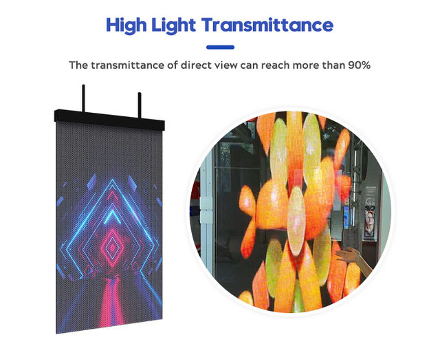 Hanging Display Digital Digital Display Screen Wall Transparent Digital Display