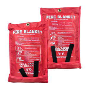 Couverture anti-feu en fibre de verre sur mesure 6FTx6FT, retardateur de flamme, extincteur, isolation, fabricant Secucaptain - Product Image 1