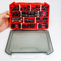 Jeu de 68 embouts magnétiques Phillips industriels de qualité OEM S2, finition oxyde noir, manche en acier, tête de tournevis standard de 300 mm pour