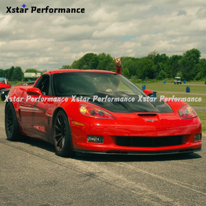 Capó Ventilado de Fibra de Carbono Estilo ZR2 para Chevrolet Corvette C6 2005-2013 - Product Image 2
