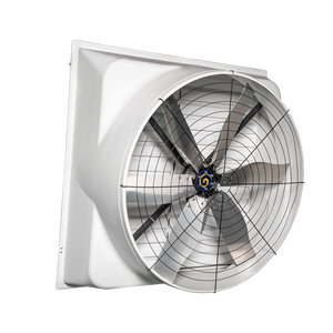 Ventilateur d'évacuation industriel électrique de 55 pouces, roulement à billes, débit d'air élevé pour l'usine et l'entrepôt - Product Image 2