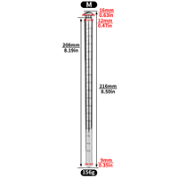 FRRK Nouveau Cathéter Urétral Extra Long en Acier Inoxydable, Plug Urétral, Dispositif de Masturbation Manuelle pour Hommes, Vente en Gros OEM