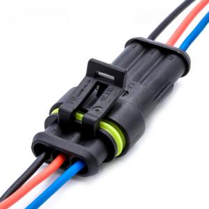 DJ70216Y-1.8-21 автомобильный разъем с 2 отверстиями гнездовой штекер для датчика давления кислорода водонепроницаемый штекер жгут проводов - Product Image 5