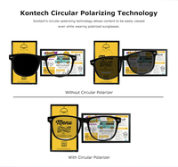 Afficheurs LCD d'extérieur Panneaux de menu étanches Panneaux d'affichage LCD publicitaires et d'affichage numériques avec technologie de polarisation circulaire
