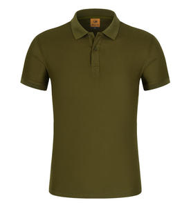 Polo de <span class=keywords><strong>luxe</strong></span> décontracté pour <span class=keywords><strong>homme</strong></span> en coton 100% 240g, motif uni, écologique, anti-boulochage, tricoté à manches courtes - Product Image 2