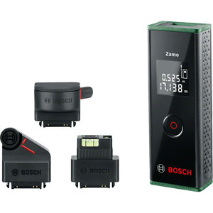 ZAMO III industriale Laser distanziometro Set con 3 accessori 20 metri gamma modello 0603672703 da per BOSCH - Product Image 1