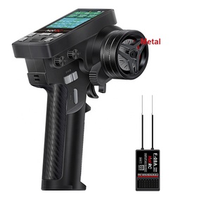 Télécommande Hot <span class=keywords><strong>RC</strong></span> CT-8B <span class=keywords><strong>8</strong></span> canaux avec écran couleur 2.4G et récepteur 8CH pour véhicules <span class=keywords><strong>RC</strong></span> (voiture, bateau, tank) de course et de drift - Product Image 1