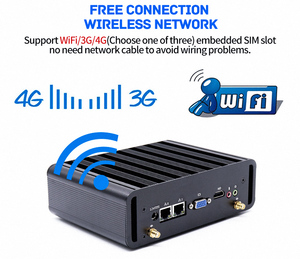 Máy chủ máy tính mini mới 2x10G SFP + 2.5g i3 n355 n305 N150 N100 2xnvme DDR5 mềm định tuyến proxmox-cho công nghiệp sử dụng UK Cắm 4 lõi - Product Image 4