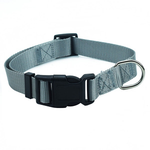 Factory Wholesale Personalized Custom Adjustable Solid <strong>Dog</strong> <strong>Collar</strong> Nylon Pet <strong>Dog</strong> <strong>Collars</strong> for Medium and Large <strong>Dog</strong> - Product Image 6
