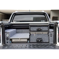 Ensemble de tiroirs inférieurs pour pick-up VRD4X4, glissière de réfrigérateur, système de tiroir haut-bas 4WD, tiroir de plateau de camion 4X4, plateforme de congélateur robuste pour pick-up