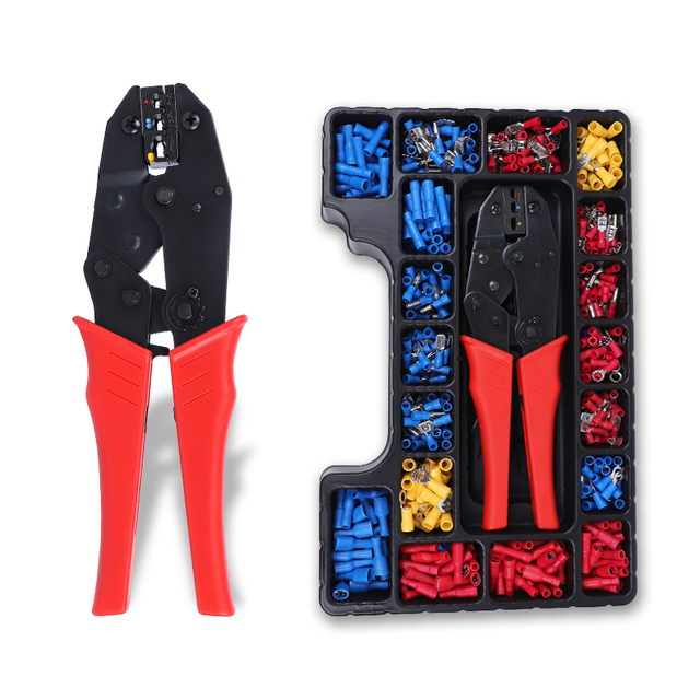 LEKON WX-30Jcrimping Tool Set High Quality Cable Crimping Tools  Terminal Crimper Pliers Tools