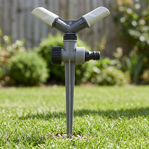 Aspersor de Jardín de 2 Brazos con Rotación de 360°, Distribuidor de Agua de Alta Eficiencia de Taiwán - Product Image 3