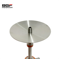 Vente en gros Design unique de haute qualité Orange Chaos Hookah Shisha Ensemble de fumeurs Shisha en acier inoxydable