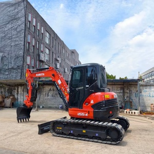 รถขุด KUBOTA U55-4 สภาพดี ใช้งานได้ คุ้มค่า คุ้มราคา ระบบไฮดรอลิกเดิมๆ แรงขุดทรงพลัง มีสินค้าในสต็อก - Product Image 3