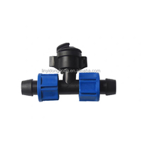 Connecteurs de tuyaux goutte-à-goutte en LDPE de 16 mm de haute qualité, raccords et connecteurs d'irrigation