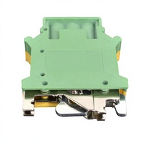 QUKJ-16JD USLKG16N 12-4AWG Bornier de mise à la terre en cuivre avec connexion à vis pour câble de terre PE