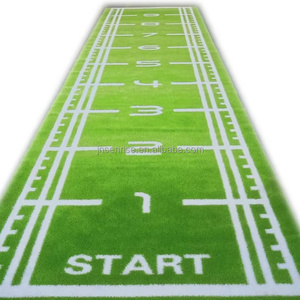 Gazon artificiel pour salle de sport, motif <span class=keywords><strong>pelouse</strong></span>, piste de sprint fonctionnelle, herbe synthétique pour entraînement à domicile, tapis de fitness pour salle de sport - Product Image 3