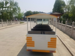 Train touristique de haute qualité, style vintage, commandes simples, OEM, pour <span class=keywords><strong>village</strong></span> de vacances, parc d'attractions - Product Image 5