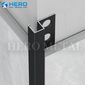 Profilo Angolare <span class=keywords><strong>in</strong></span> <span class=keywords><strong>Alluminio</strong></span> per Piastrelle, Design Contemporaneo, Impermeabile e Durevole, per Uso Alberghiero, Vendita all'Ingrosso del Produttore - Product Image 6