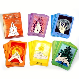 Premium 108 main geste luxe édition Mudra papier cartes à jouer pour enfants adultes adolescents croissance spirituelle guérison usine directe - Product Image 1