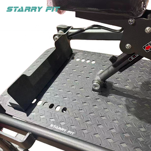 Thể hình thiết bị tập thể dục Tấm tải bentover Hàng chọn lọc cánh tay thép & máy mở rộng trở lại sử dụng thương mại - Product Image 5