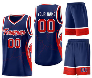 Gestalten Sie Ihr Eigenes Schnelltrocknendes Basketball-Trikot Digitaldruck Wendbar Atmungsaktiv Maßgefertigte Basketball-Uniform - Product Image 4