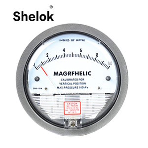 Manomètre différentiel magnétique Shelok haute précision, conception magnétique sans friction - Product Image 3