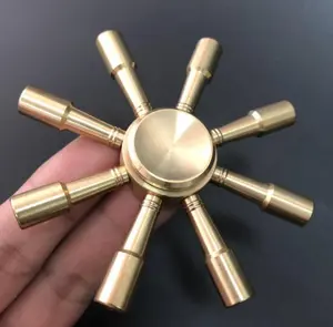 Groothandel Messing Metal Release Druk Fidget Spinner Hoge Snelheid 360 Fidget Spinners Voor Jongens Meisjes