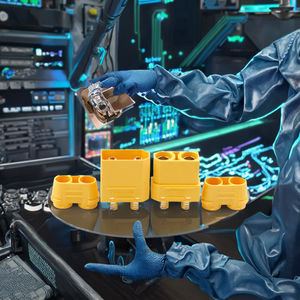 قابس موصل بطارية ليثيوم مقاوم للحريق من Amass عالي الجودة 45 أمبير Xt90 بدبابيس 2P لبطارية UAV متعددة الوظائف - Product Image 3