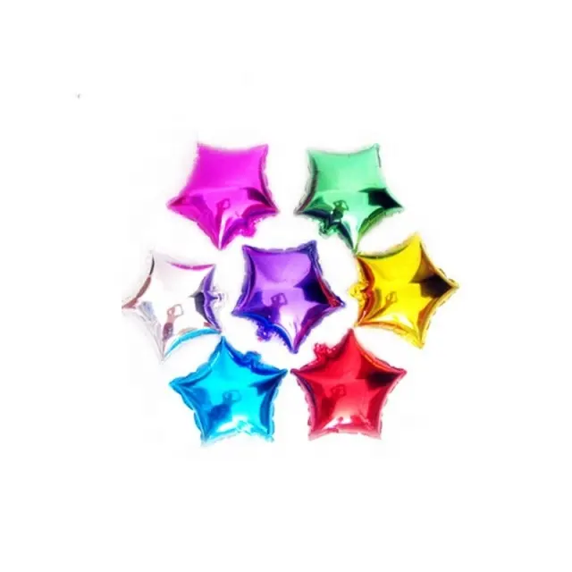 hot sale small mini party decoration foil balloon 10 inches star shape foil balloon for happy birthday party decoration