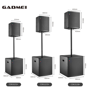 Morin COX-12 lớp D loa hoạt động khuếch đại mô-đun <span class=keywords><strong>turbosound</strong></span> Powered loa chuyên nghiệp hoạt động PA Hệ thống loa - Product Image 6