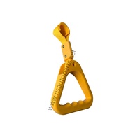 Poignée de tirage en ABS jaune de haute qualité, accessoires intérieurs pour bus, camion, fourgon, pièces de poignée automobile pour autocar