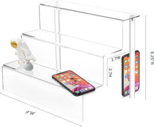 Estante de acrílico transparente de 4 niveles <span class=keywords><strong>para</strong></span> estantes de exhibición Premium de Lego Display - Product Image 6