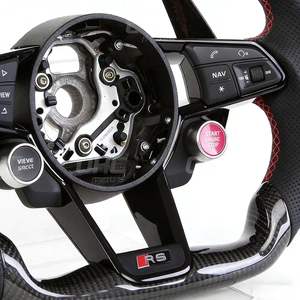 <span class=keywords><strong>Volant</strong></span> sport en fibre de carbone avec palettes de changement de vitesse pour modèles <span class=keywords><strong>Audi</strong></span> R8 RS <span class=keywords><strong>A3</strong></span> A4 A5 A6 TT - Product Image 4